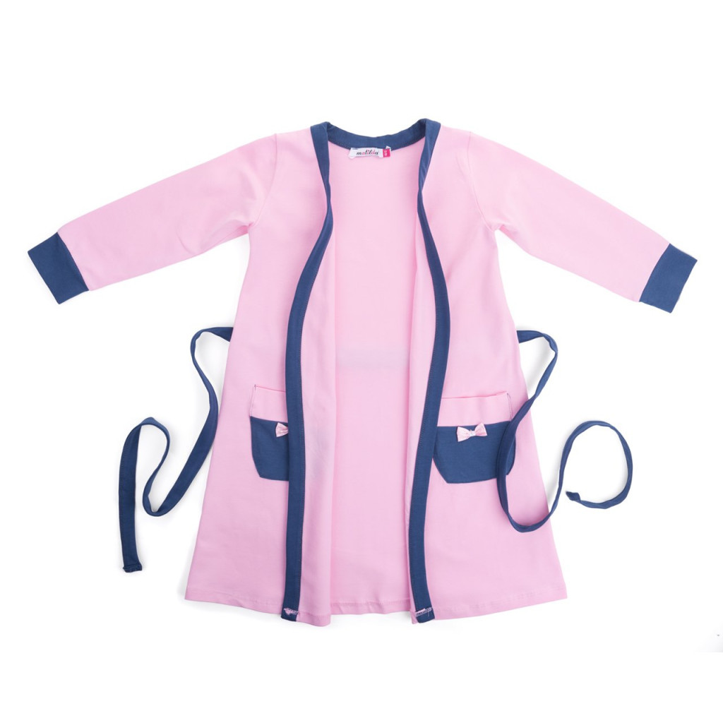 Піжама дитяча Matilda і халат з ведмедиками "Love" (7445-92G-pink)