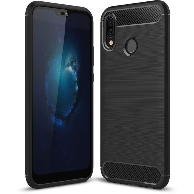 Чохол до мобільного телефона Laudtec для Huawei P20 Lite Carbon Fiber (Black) (LT-P20L)