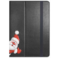 Чохол до планшета Drobak 10"-10.1" Дед Мороз (Black) (446807)