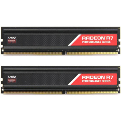 Модуль пам'яті для комп'ютера DDR4 16GB (2x8GB) 2400 MHz Radeon R7 AMD (R7S416G2400U2K)