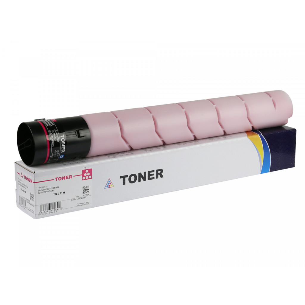 Тонер-картридж CET Konica Minolta TN-321 magenta 514г (CET7264) Тонер-картридж CET Konica Minolta TN-321 magenta 514г (CET7264)