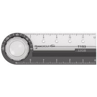 USB флеш накопичувач Team 32GB T193 Nickel Black USB 3.2 (TT19332GF01)