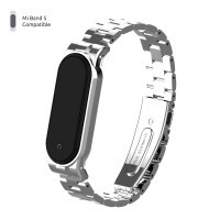 Ремінець до фітнес браслета Armorstandart Metal Band для Xiaomi Mi Band 5 Silver (ARM56862)