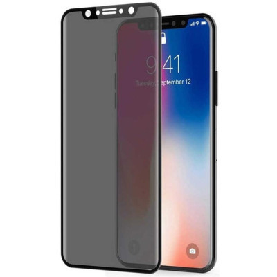 Скло захисне BeCover Anti-spying Xiaomi Mi 9 Lite / Mi CC9 Black (704531)