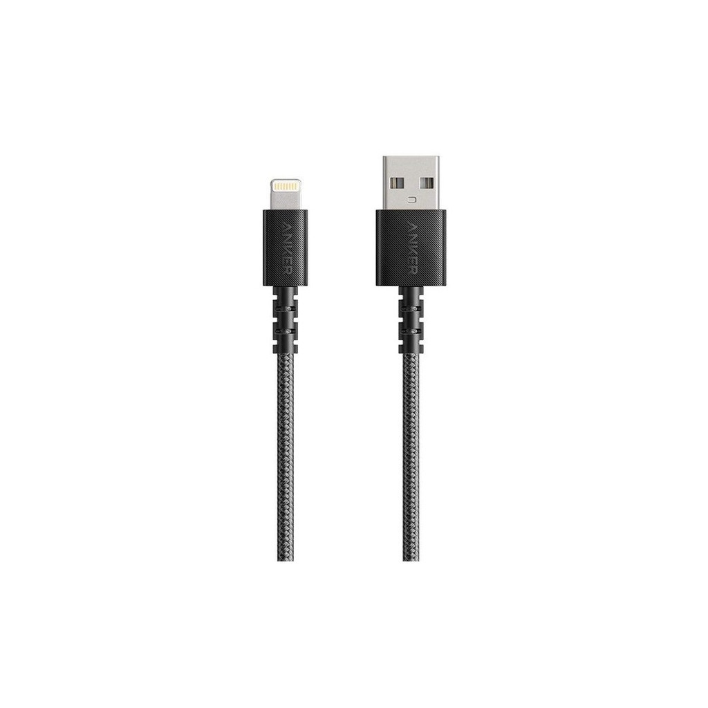 Дата кабель USB 2.0 AM to Lightning 1.8m black Anker (A8013H11/A8013H12)