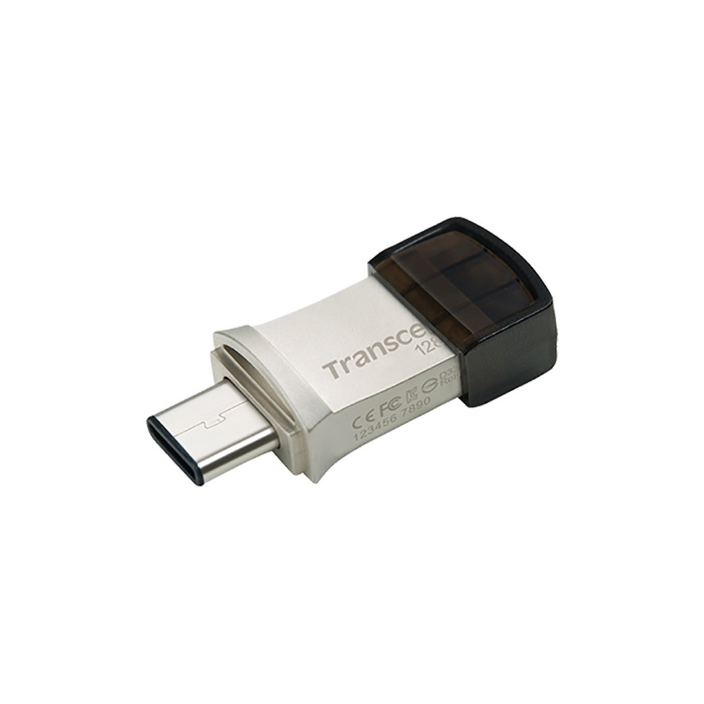 USB флеш накопичувач Transcend 128GB JetFlash 890 Silver USB 3.1/Type-C (TS128GJF890S) USB флеш накопичувач Transcend 128GB JetFlash 890 Silver USB 3.1/Type-C (TS128GJF890S)