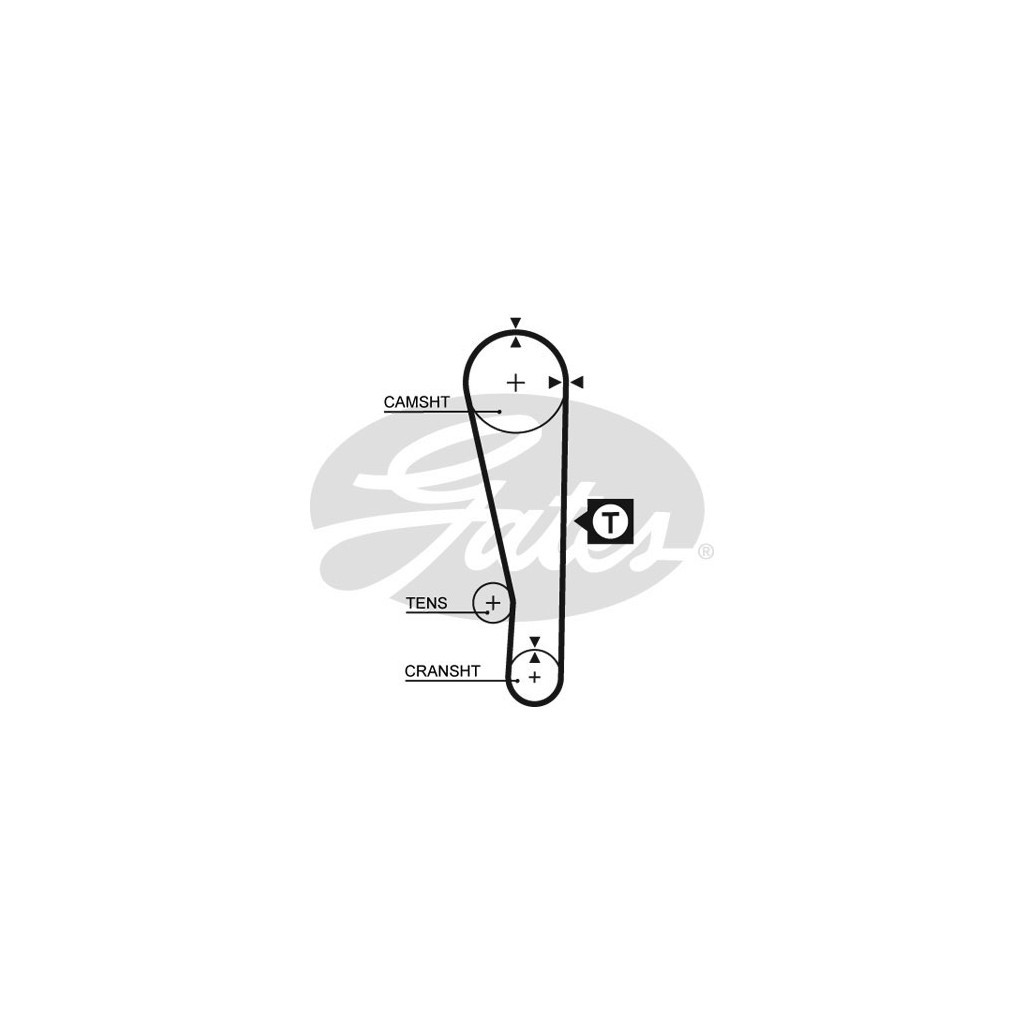Ремінь ГРМ Gates 5274XS