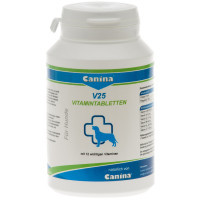 Вітаміни для собак Canina Полівітамінний комплекс V25 30 таблеток (4027565110100)
