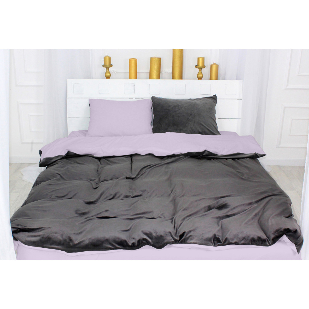 Постільна білизна MirSon Велюр Winter Delicate 28-0093 Pensiero 200х220 (2200004045634)