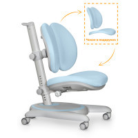 Children's chair Mealux Ortoback Duo Blue (Y-510 KBL)