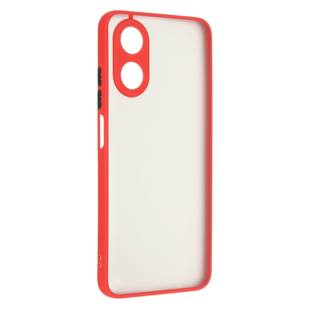 Чохол до мобільного телефона Armorstandart Frosted Matte OPPO A17 4G/A17k 4G Red (ARM66728) Чохол до мобільного телефона Armorstandart Frosted Matte OPPO A17 4G/A17k 4G Red (ARM66728)