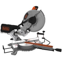 Miter saw Black&Decker 2100 W, disk 254x30 mm, 5000 rpm, XPS, weight 18.5 kg (BES710)