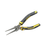 Flat-nose pliers Stanley round-nose pliers FatMax, L=165 mm (0-84-496)