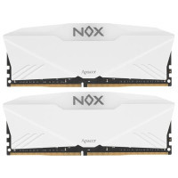 Модуль пам'яті для комп'ютера DDR4 16GB (2x8GB) 3200 MHz NOX RGB White Apacer (AH4U16G32C28YNWAA-2)