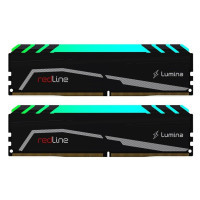 Модуль пам'яті для комп'ютера DDR4 32GB (2x16GB) 4000 MHz Redline Lumina RGB Mushkin (MLA4C400JNNM16GX2)