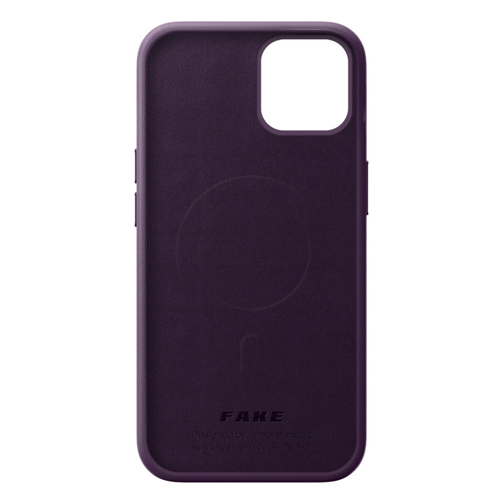 Чохол до мобільного телефона Armorstandart FAKE Leather Case Apple iPhone 13 Pro Max Dark Cherry (ARM61380) Чохол до мобільного телефона Armorstandart FAKE Leather Case Apple iPhone 13 Pro Max Dark Cherry (ARM61380)