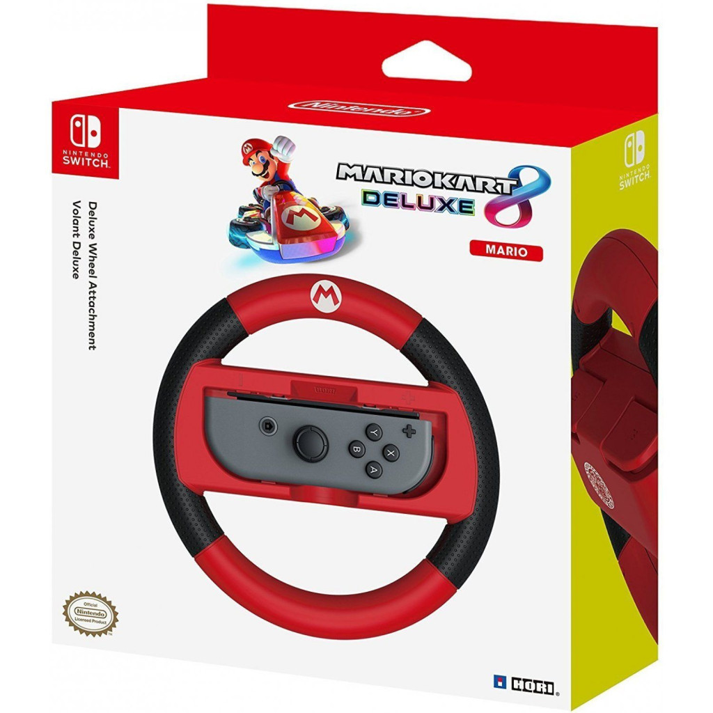 Кермо Hori Racing Wheel for Nintendo Switch (Mario) (NSW-054U)