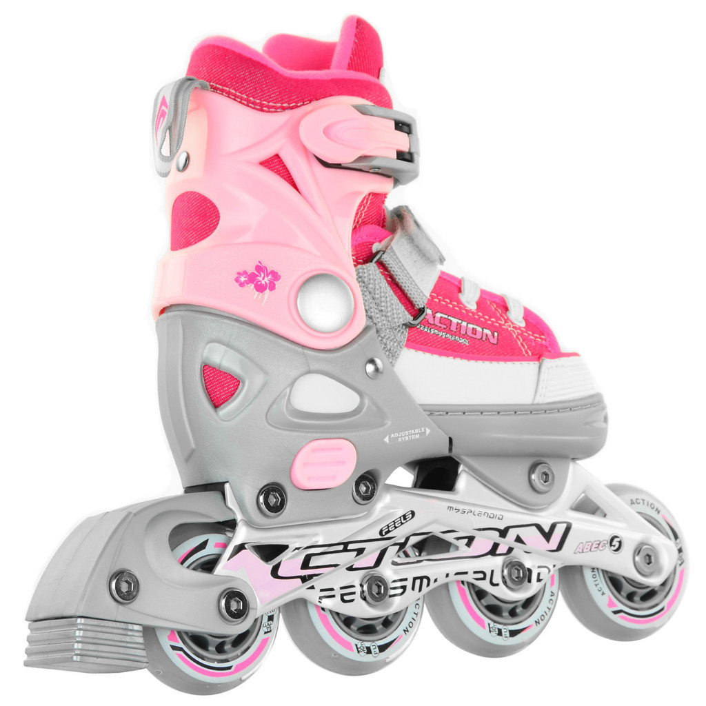 Роликові ковзани Action Anny Рожеві 29-32 (PW-126B-13-2PINK/29-32)