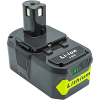 Battery for power tools PowerPlant for Ryobi 18V, 4.0Ah, Li-ion (P108) (TB921430)