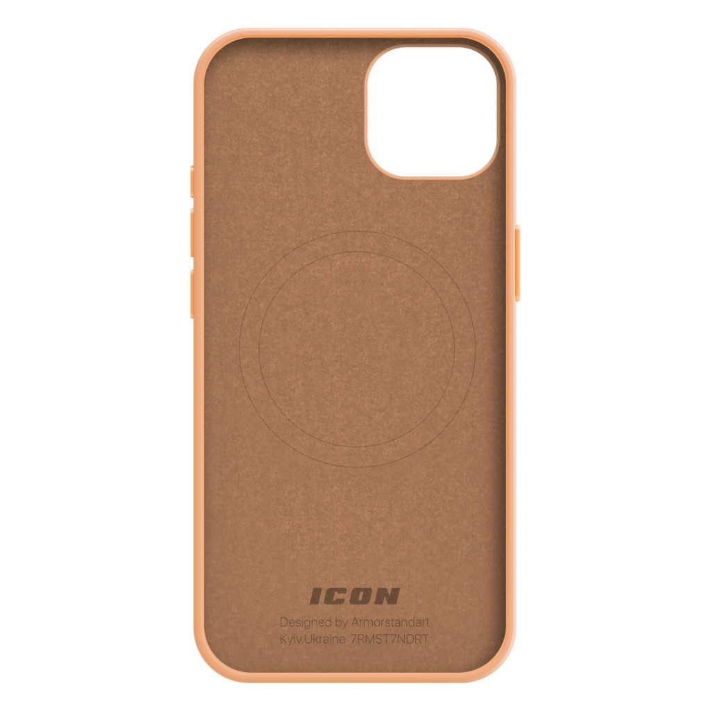 Чохол до мобільного телефона Armorstandart ICON2 MagSafe Apple iPhone 15 Orange Sorbet (ARM72734) Чохол до мобільного телефона Armorstandart ICON2 MagSafe Apple iPhone 15 Orange Sorbet (ARM72734)