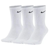 Шкарпетки Nike U NK EVERYDAY LTWT CREW 3PR SX7676-100 42-46 3 пари Білі (888407237287)