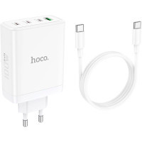 Зарядний пристрій HOCO N31 White (6931474784186)
