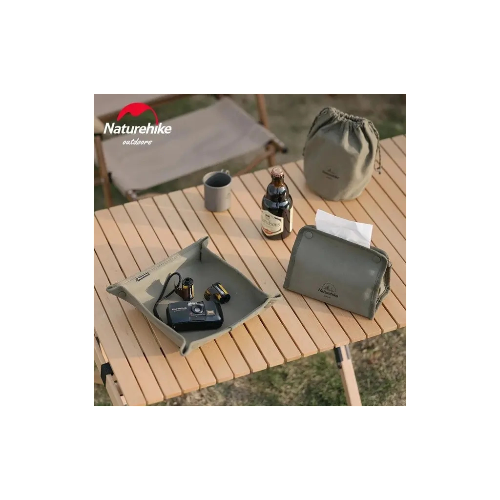 Серветниця Naturehike чохол NH21SN001 темно-зелена (6927595772164)