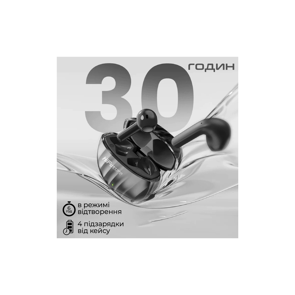 Навушники HiFuture FlyBuds3 Black (flybuds3.black)