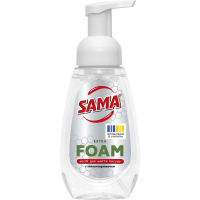 Manual dishwashing liquid Sama Extra Foam Lemon With foaming agent 300 g (4820270631911)