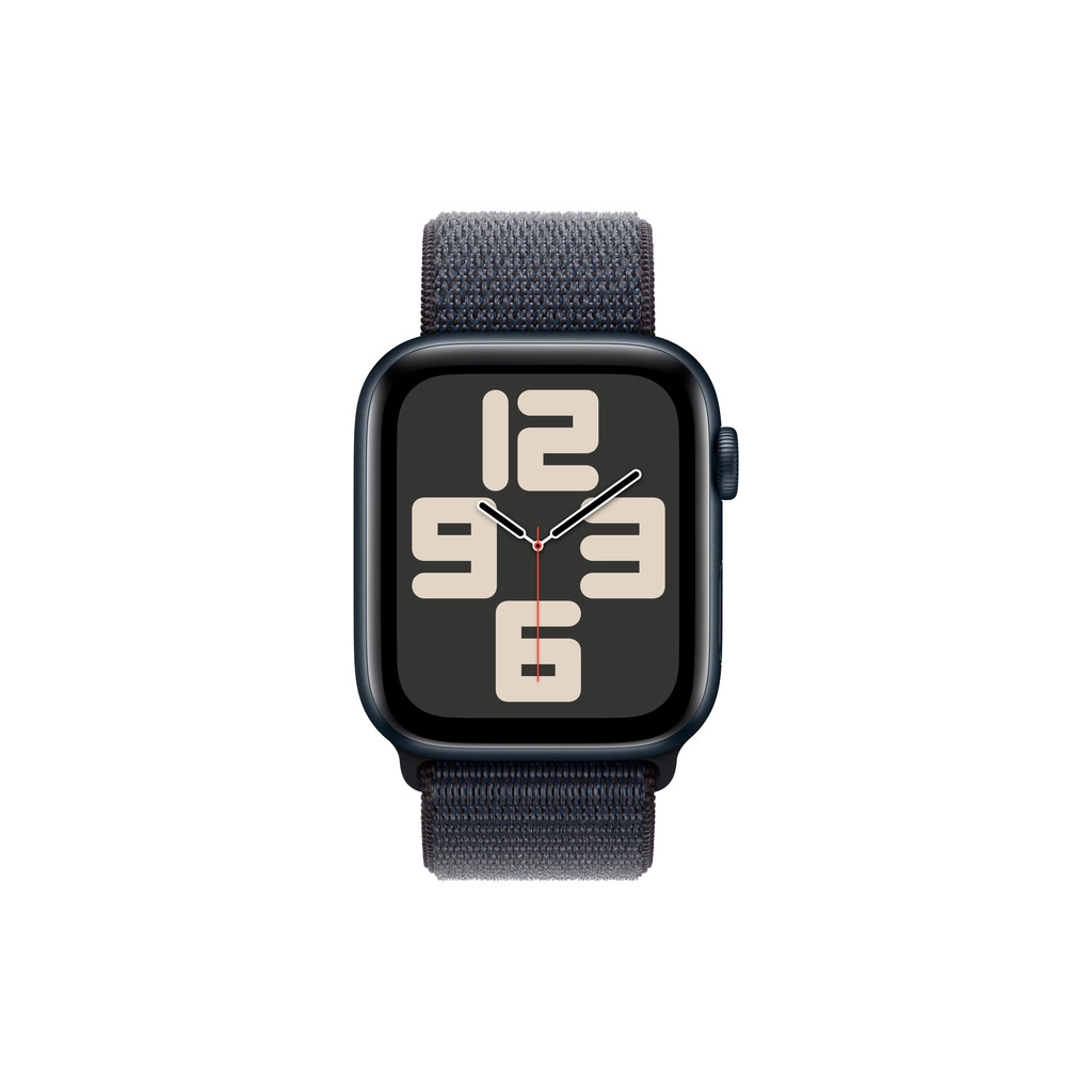 Смарт-годинник Apple Watch SE 2024 GPS 44mm Midnight Aluminium Case with Ink Sport Loop (MXEP3QH/A)