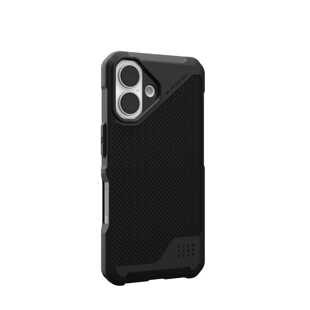 Чохол до мобільного телефона UAG iPhone 16 Metropolis LT Magsafe Kevlar Black (114454113940) Чохол до мобільного телефона UAG iPhone 16 Metropolis LT Magsafe Kevlar Black (114454113940)
