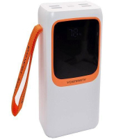 Батарея універсальна Denmen DP31 30000mAh PD/20W, QC/22,5W, flashlight, cable (DP-31WH)