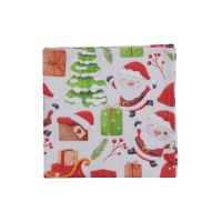 Table napkin Provence Santa on white 40x40 cm (035752)