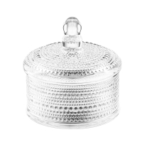 Цукорниця Ardesto Verbena, 12.5 х 15 см, скло, прозорий (AR5020)