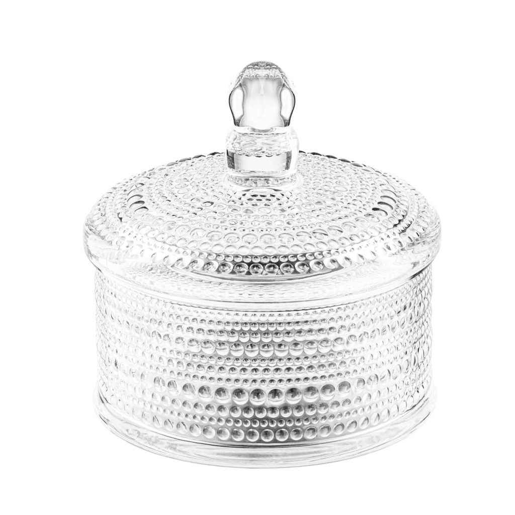 Цукорниця Ardesto Verbena, 12.5 х 15 см, скло, прозорий (AR5020)