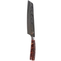 MasterPro Tetsu kitchen knife, nakiri, 20 cm, brown (BGMP-4127-BR)