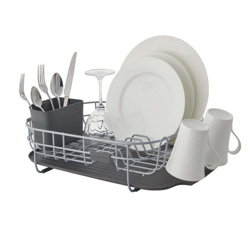 Сушарка для посуду KitchenAid Sinkware 44 x 31 x 16,5 см сірий (KEG197OSGR)