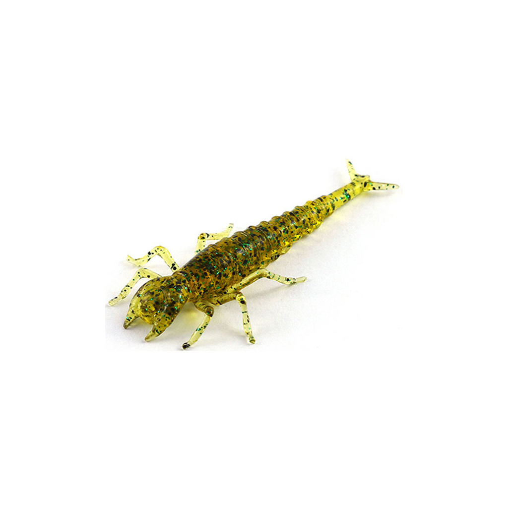Силікон рибальський FishUP Diving Bug 2" 036 - Caramel/Green&Black (8шт/уп) (1862.00.15)