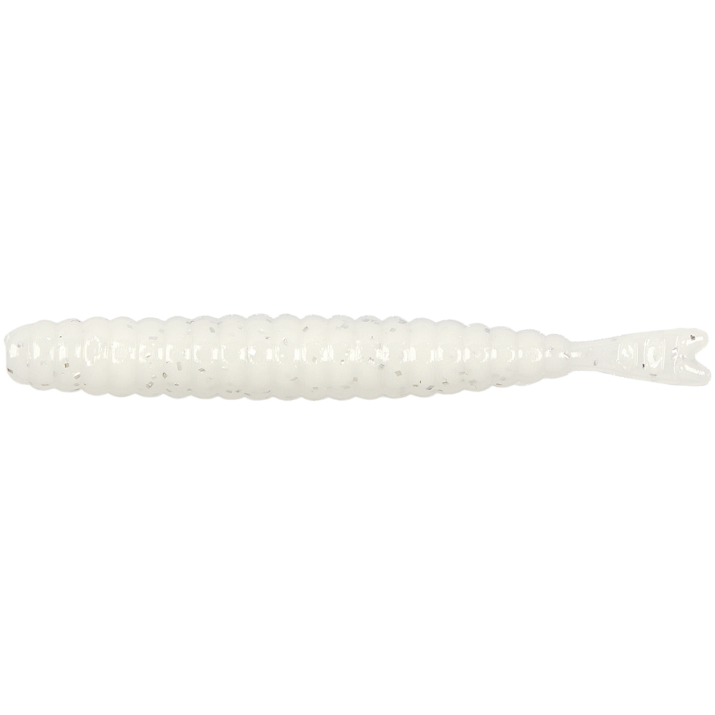 Силікон рибальський Reins Aji Slender 2" 103 Glow White Silver (12 шт/уп.) (1552.10.34)