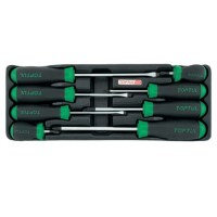 A set of Toptul screwdrivers in a box of 8 pcs. (GAAT0805)