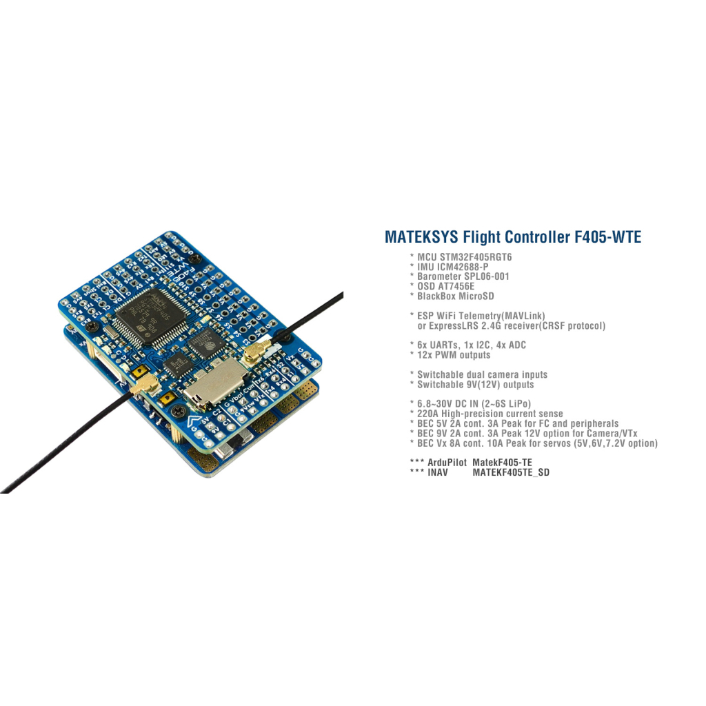 Політний контролер (FC) Hobbyporter F405-WTE(Matek copy) (F405_WTE)