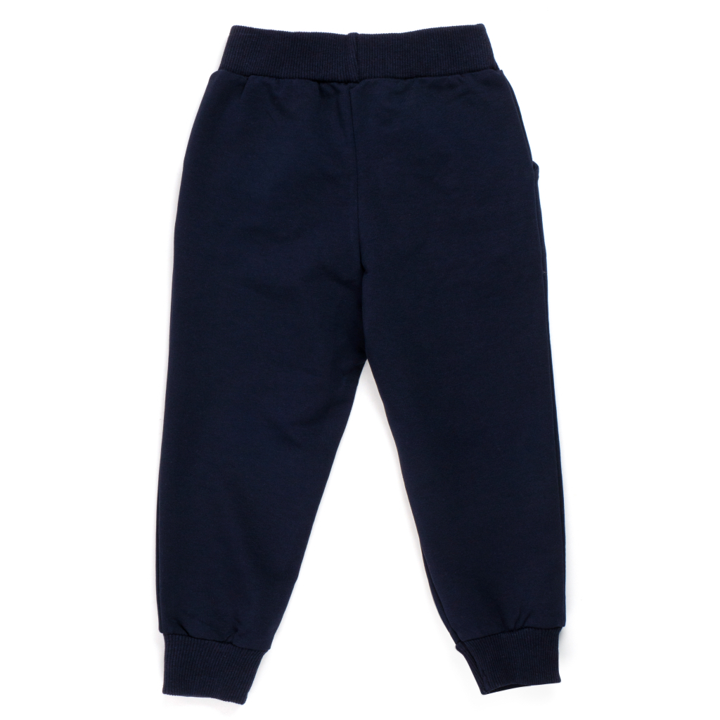 Штани дитячі Breeze спортивні з брелоком (16585-92G-blue)
