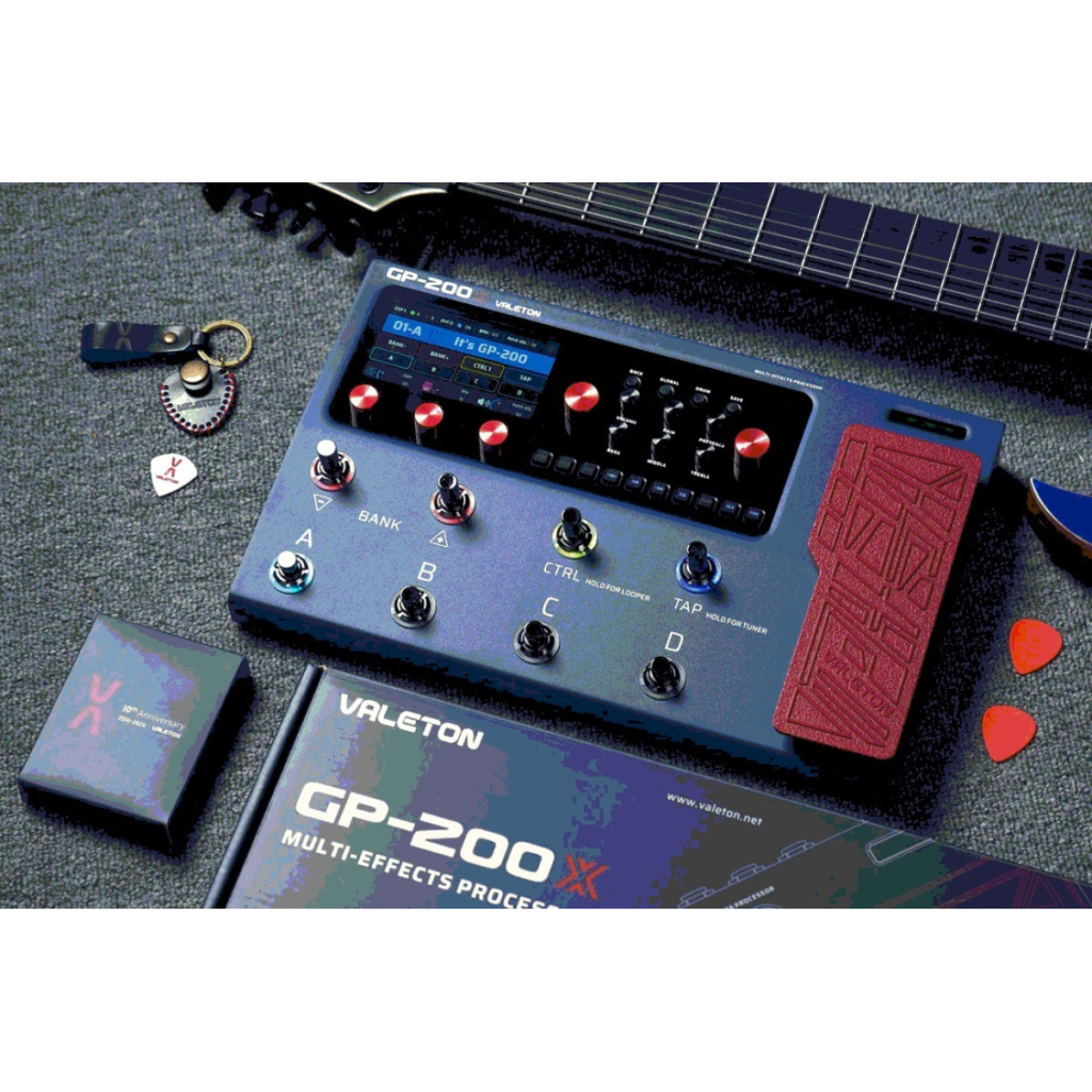 Гітарний процесор Hotone Audio Valeton GP-200X (236682)