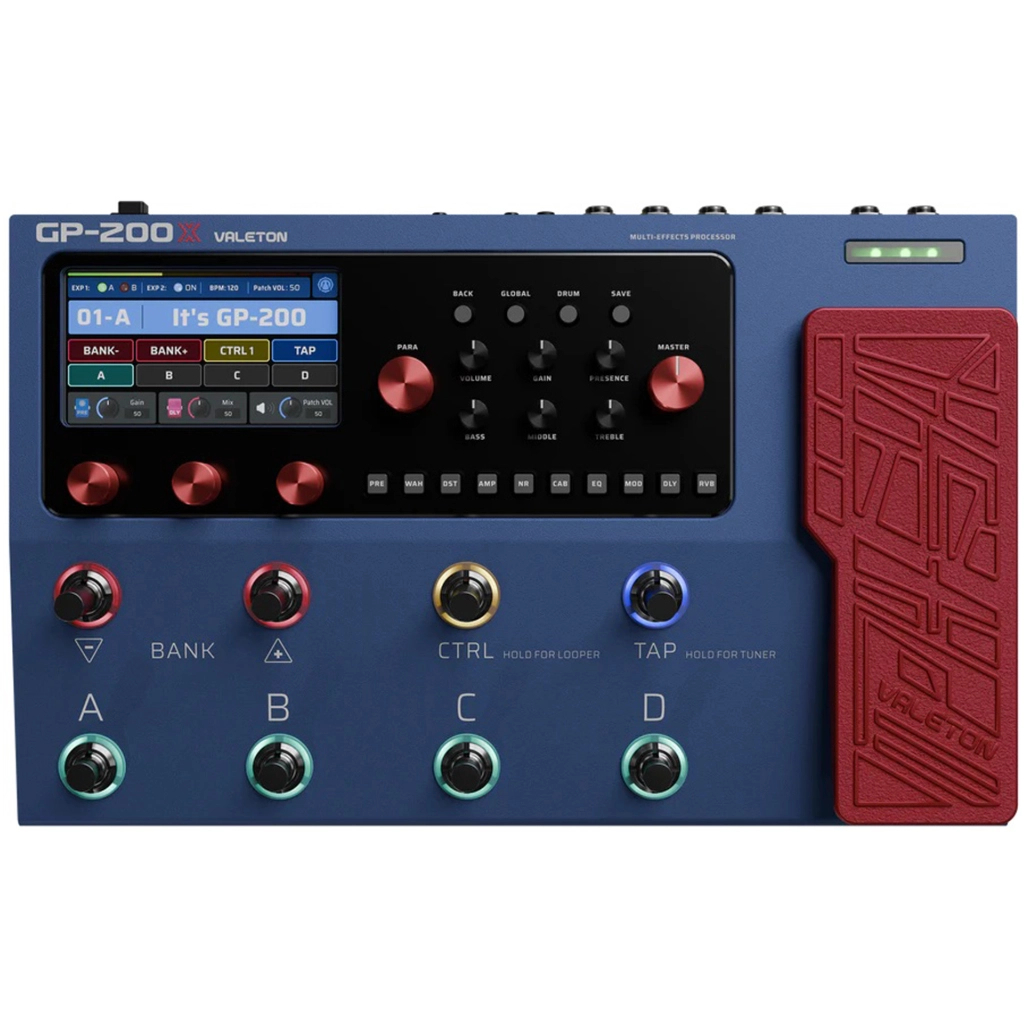 Гітарний процесор Hotone Audio Valeton GP-200X (236682)