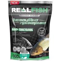 Прикормка Real Fish Silver Series Товстолоб-амур Очерет 0.9kg (809.00.38)
