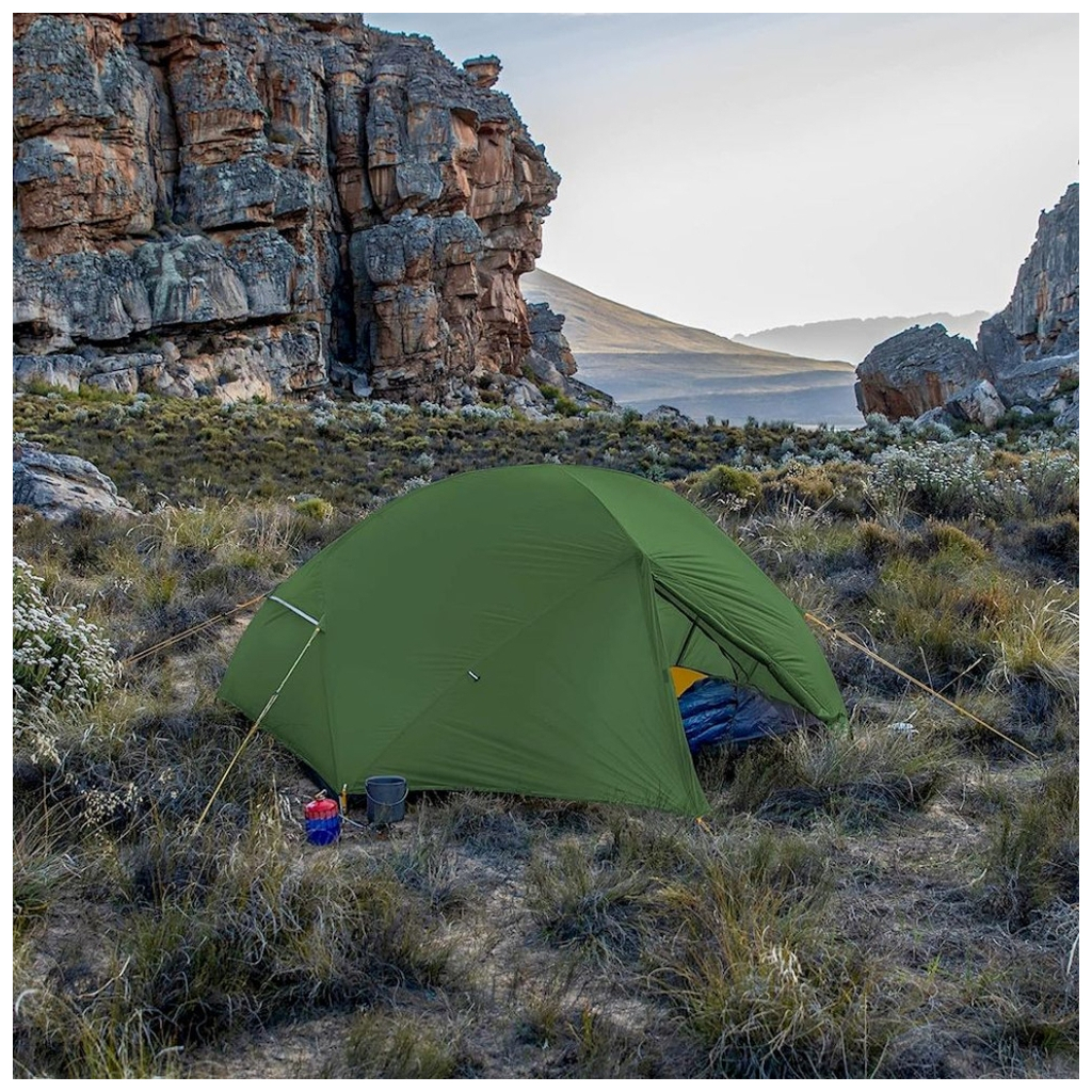 Намет Naturehike двомісний з футпринтом Mongar NH17T007-M зелений (6927595767658)