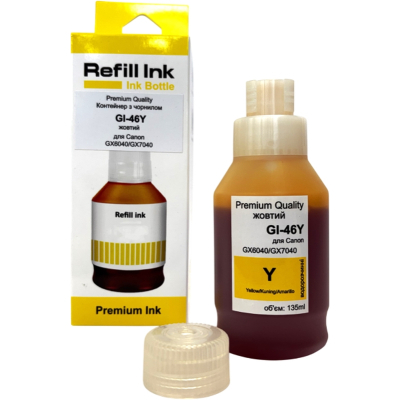 Чорнило Premium Quality Canon GI-46 135мл Yellow (70264935)