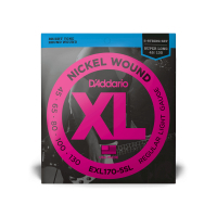 Guitar strings D'Addario XL Nickel Wound Bass Regular Light 5-String (45-130) (EXL170-5SL)