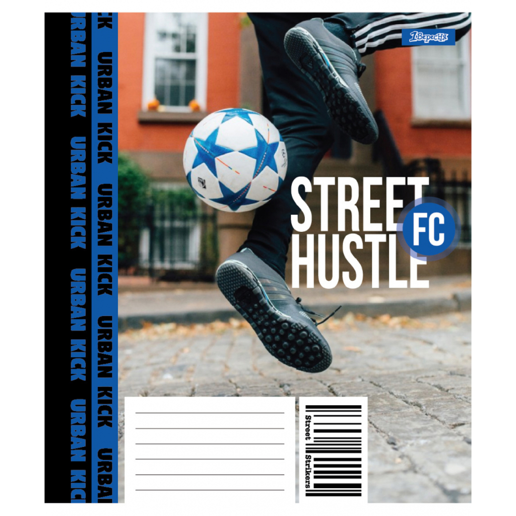 Зошит 1 вересня Street Hustle А5 24 аркушів клітинка (768213) Зошит 1 вересня Street Hustle А5 24 аркушів клітинка (768213)