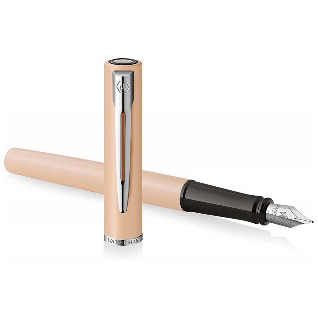 Ручка пір'яна Waterman ALLURE Pastel Orange CT FP F блістер (13 320b) Ручка пір'яна Waterman ALLURE Pastel Orange CT FP F блістер (13 320b)